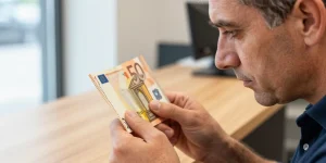 reconnaître un faux billet de 50